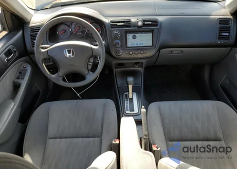 2004 Honda Civic Lx from USA, damaged, VIN 2HGES16604H555034